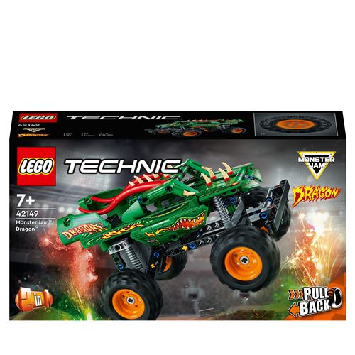 LEGO® Technic 42149 Monster Jam Dragon État correct LEGO Technic reconditionné disponible sur Fnac