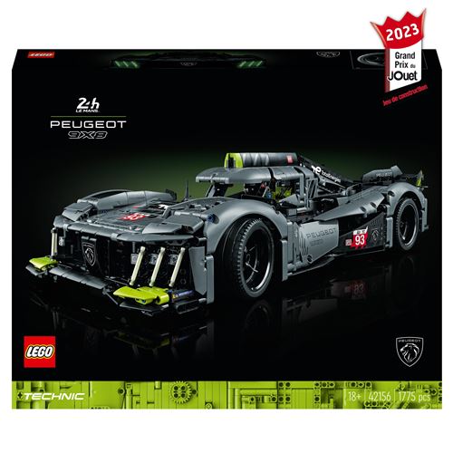 LEGO® Technic 42156 Peugeot 9x8 24h Le Mans Hybrid Hypercar État correct reconditionné disponible sur Fnac