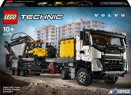 LEGO® Technic 42175 Camion Volvo FMX et pelleteuse électrique EC230 État correct - 161,78 € LEGO® Technic 42175 Camion Volvo FMX et pelleteuse électrique EC230 État correct reconditionné disponible sur Fnac