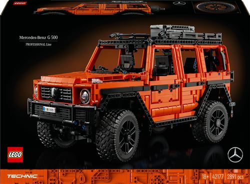 LEGO® Technic 42177 Mercedes-Benz G 500 PROFESSIONAL Line État correct LEGO Technic reconditionné disponible sur Fnac