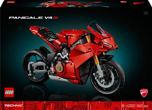 LEGO® Technic 42202 La Moto Ducati Panigale V4 S État correct LEGO Technic reconditionné disponible sur Fnac