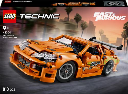 LEGO® Technic 42204 Fast and Furious Toyota Supra MK4 État correct LEGO Technic reconditionné disponible sur Fnac