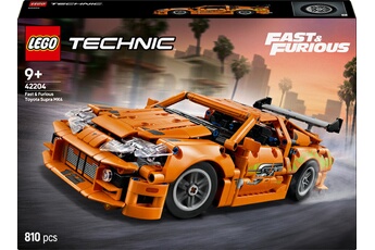 LEGO Technic 42204 Fast and Furious Toyota Supra MK4 Bon état LEGO Technic reconditionné disponible sur Darty