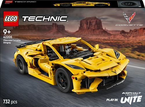 LEGO® Technic 42205 Chevrolet Corvette Stingray État correct LEGO Technic reconditionné disponible sur Fnac