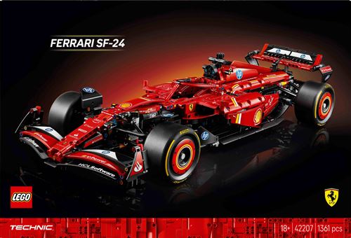 LEGO® Technic 42207 F1® Ferrari SF-24 État correct LEGO Technic reconditionné disponible sur Fnac