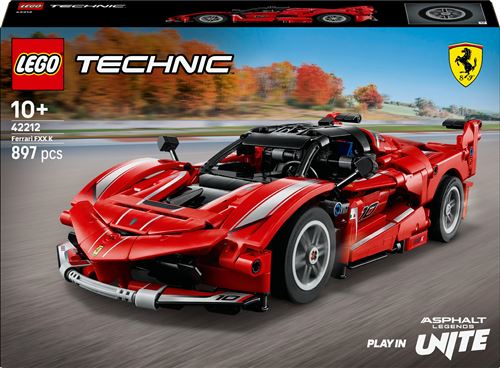 LEGO® Technic 42212 Ferrari FXX K État correct LEGO Technic reconditionné disponible sur Fnac