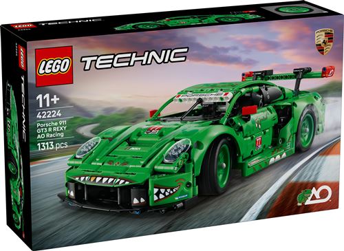 LEGO® Technic 42224 Voiture Porsche 911 GT3 R REXY AO Racing État correct LEGO Technic reconditionné disponible sur Fnac