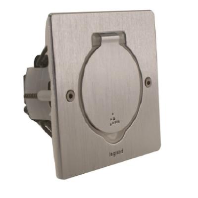 Legrand Celiane LEG92110 Kit simple prise de sol Inox IP44 État correct Legrand reconditionné disponible sur Fnac