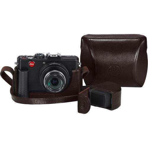 Leica Ever Ready - Étui pour appareil photo - moka - pour D-LUX 5 État correct Leica reconditionné disponible sur Fnac