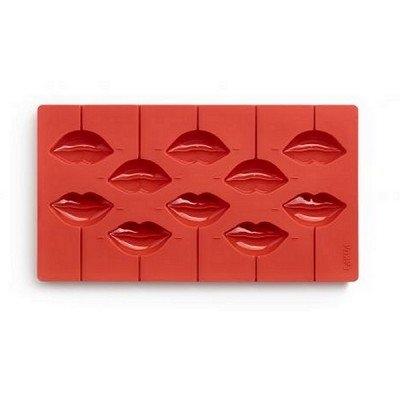 lékué 0210420r01m017 pop kiss moules à sucettes silicone platine rouge État correct Lékué reconditionné disponible sur Fnac