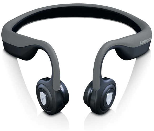 Lenco HBC-200GY casque Sans fil Minerve Sports Micro-USB Bluetooth Noir - Excellent état Parfait état Lenco reconditionné disponible sur Pixmania
