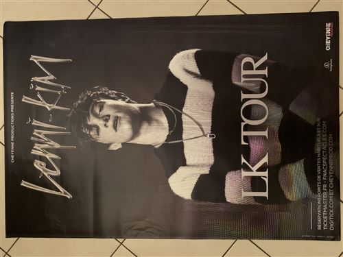 Lenni-Kim - LK Tour - 80x120cm - Affiche État correct N/A reconditionné disponible sur Fnac