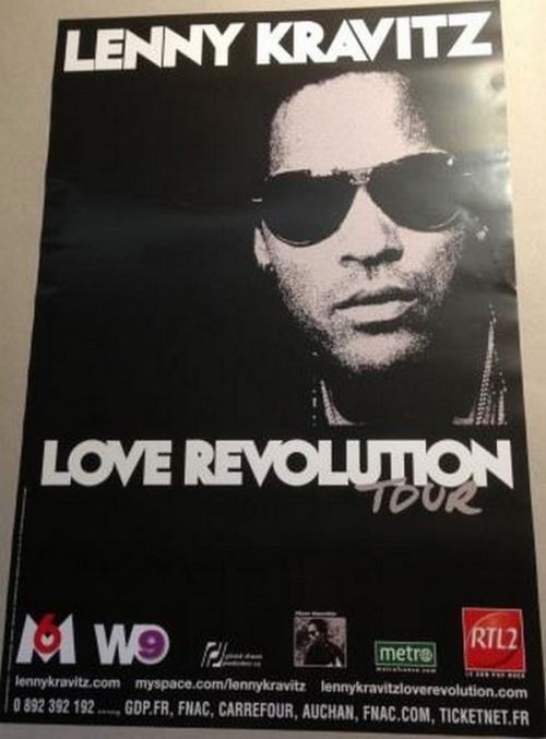 Lenny KRAVITZ - 40x60 cm - AFFICHE / POSTER État correct N/A reconditionné disponible sur Fnac