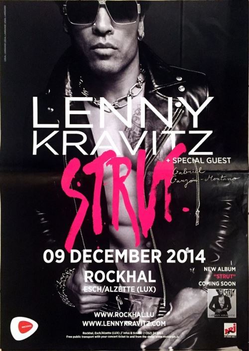 Lenny Kravitz - 60x84 cm - AFFICHE / POSTER État correct reconditionné disponible sur Fnac