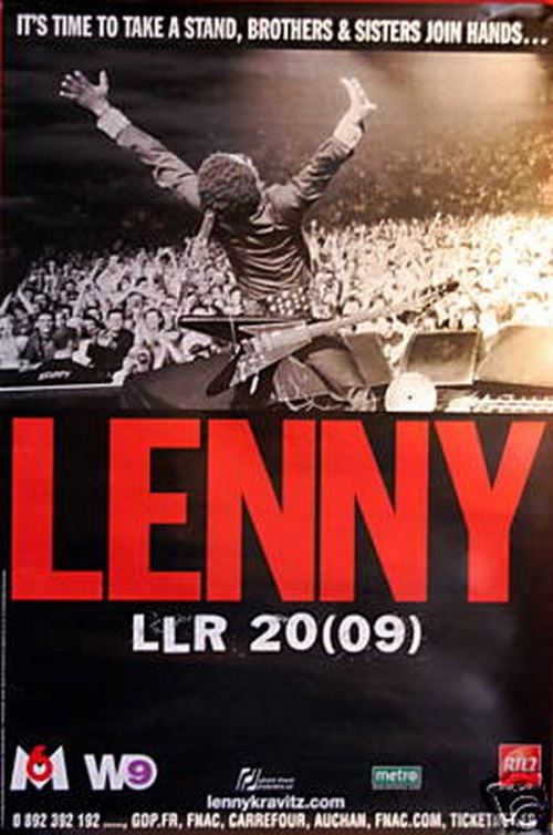 Lenny KRAVITZ - 80x120 cm - AFFICHE / POSTER État correct N/A reconditionné disponible sur Fnac