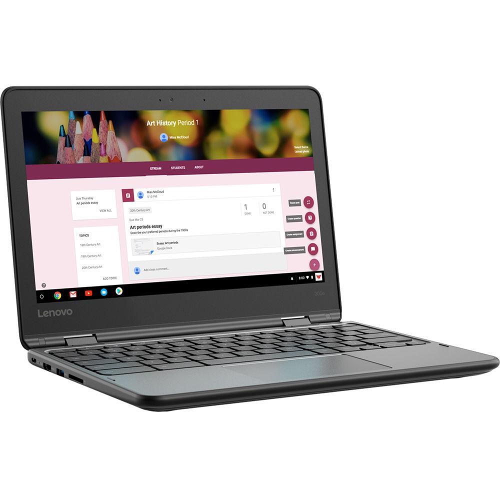 Voir photo 3 de Lenovo 300E ChromeBook Celeron N4100 1.1 GHz 32Go SSD - 4Go AZERTY - Français | Dero Lenovo 300E ChromeBook Celeron N4100 1.1 GHz 32Go SSD - 4Go AZERTY - Français Reconditionné Lenovo reconditionné photo 3 | Dero