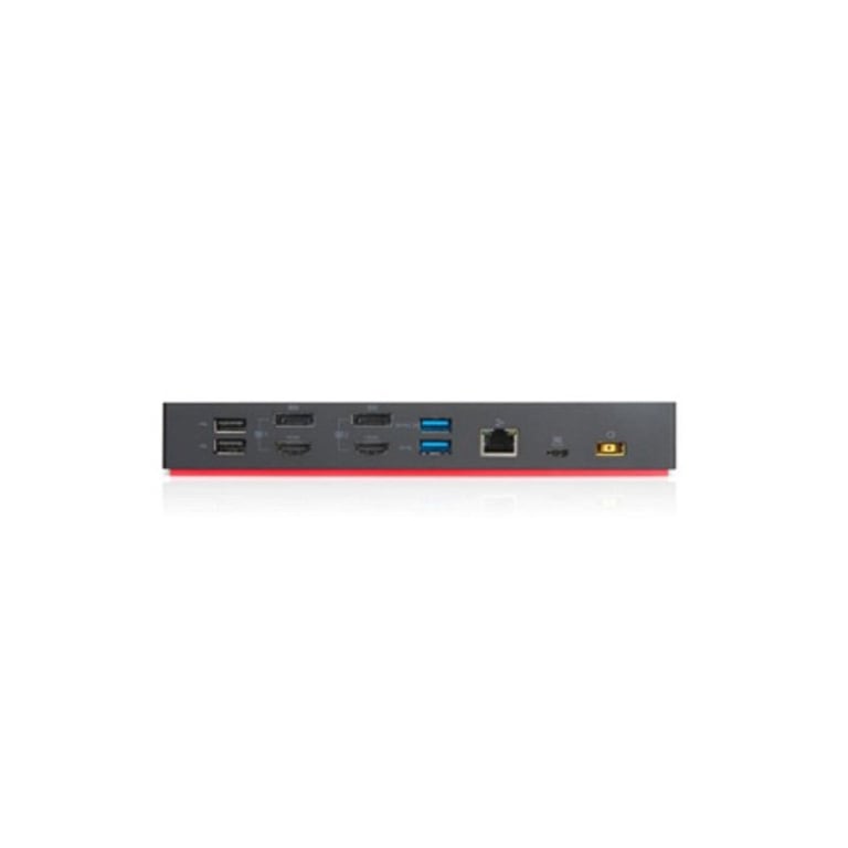Lenovo 40AF0135EU station d'accueil Avec fil Noir - Excellent état Parfait état Lenovo reconditionné photo 2 | Dero