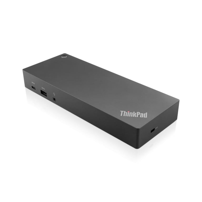 Lenovo 40AF0135UK station d'accueil Avec fil USB 3.2 Gen 1 (3.1 Gen 1) Type-C Noir - Excellent état Parfait état Lenovo reconditionné disponible sur Pixmania