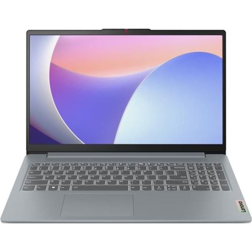 Lenovo IdeaPad Slim 3 15IAN8 82XB - Conception de charnière à 180 degrés - Intel Core i3 - N305 / jusqu'à 3.8 GHz - Aucun SE fourni - UHD Graphics - 8 Go RAM - 512 Go SSD NVMe - 15.6"" TN 1920 x 1080 (Full HD) - Wi-Fi 6 - gris arctique - clavier : Fran État correct N/A reconditionné disponible sur Fnac