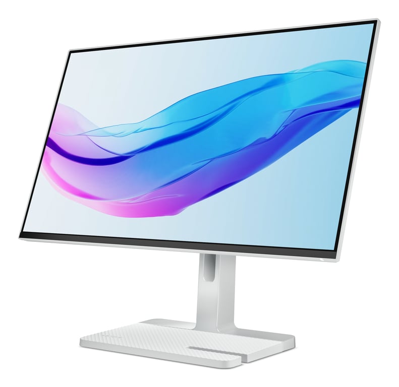Lenovo L24m-4A écran plat de PC 60,5 cm (23.8 ) 1920 x 1080 pixels Full HD LED Gris - Excellent état Parfait état Lenovo reconditionné photo 2 | Dero