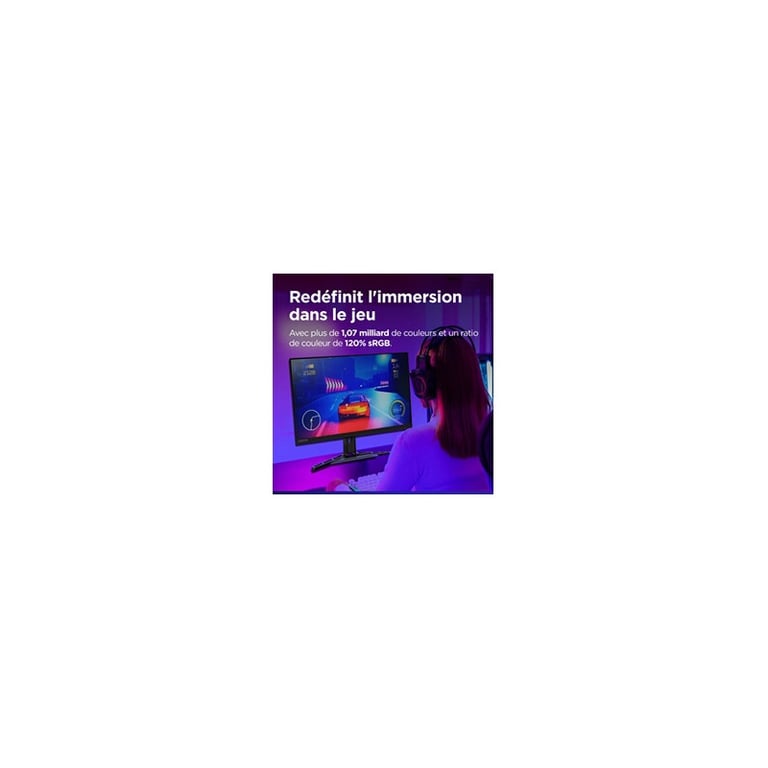 LENOVO LEGION R27qe 27'' QHD IPS 0.5MS MPRT 180HZ 450NITS REGLABLE HAUTEUR, INCLINABLE (TILT, SWIVEL, LIFT,PIVOT) - Excellent état Parfait état Lenovo reconditionné photo 2 | Dero