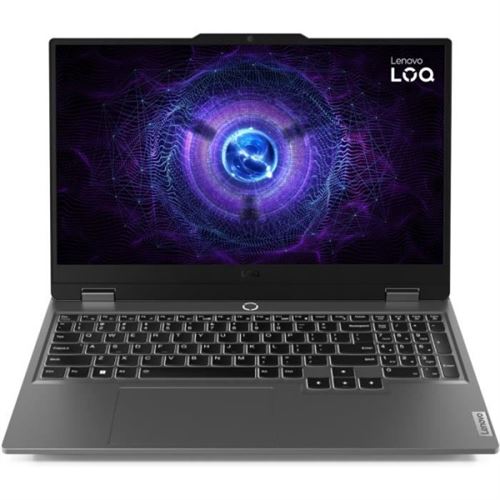 Lenovo LOQ 15IAX9 83GS - Conception de charnière à 180 degrés - Intel Core i5 - i5-12450HX / jusqu'à 4.4 GHz - Aucun SE fourni - GeForce RTX 4060 - 24 Go RAM - 512 Go SSD NVMe - 15.6" IPS 1920 x 1080 (Full HD) @ 144 Hz - Gigabit Ethernet - Wi-Fi 6 - g État correct N/A reconditionné disponible sur Fnac