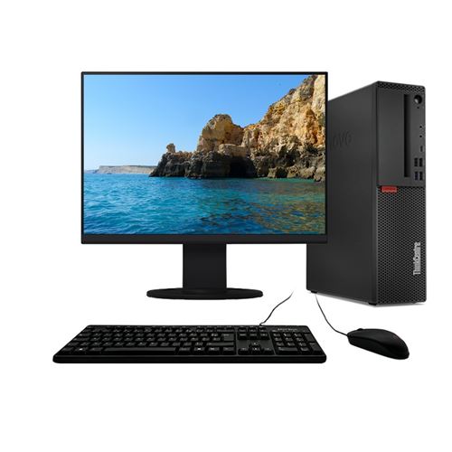 Lenovo M720s i5-8400 4GHz 16Go/240Go SSD Wifi W11 + Ecran 24 Occasion N/A reconditionné disponible sur Fnac | Dero