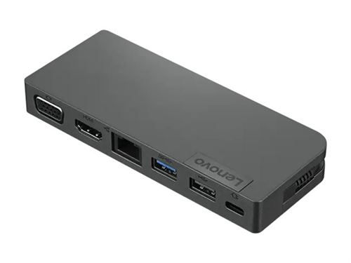 Lenovo Powered USB-C Travel Hub - Station d'accueil - USB-C - VGA, HDMI - Campus - Mondial - pour ThinkPad X1 Yoga Gen 8 21HQ État correct N/A reconditionné disponible sur Fnac | Dero