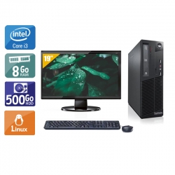 Lenovo ThinkCentre M71 SFF i3 + Écran - 19'' 8Go RAM 500Go HDD Linux Bon état - alternatives disponibles sur Dero Lenovo ThinkCentre M71 SFF i3 + Écran - 19'' 8Go RAM 500Go HDD Linux Bon état reconditionné (offre indisponible)