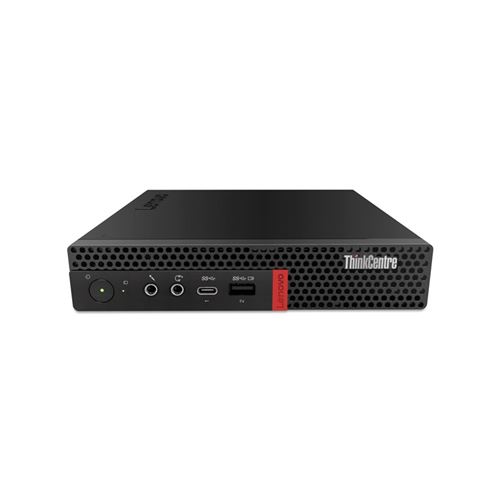 Lenovo ThinkCentre M720q 10T7 - Minuscule Core i3 8100T - RAM 4 Go - HDD 500 Go - UHD Graphics 630 - Gigabit Ethernet - Win 10 Pro 64 bits - moniteur : aucun - clavier : Français - noir État correct Lenovo reconditionné disponible sur Fnac