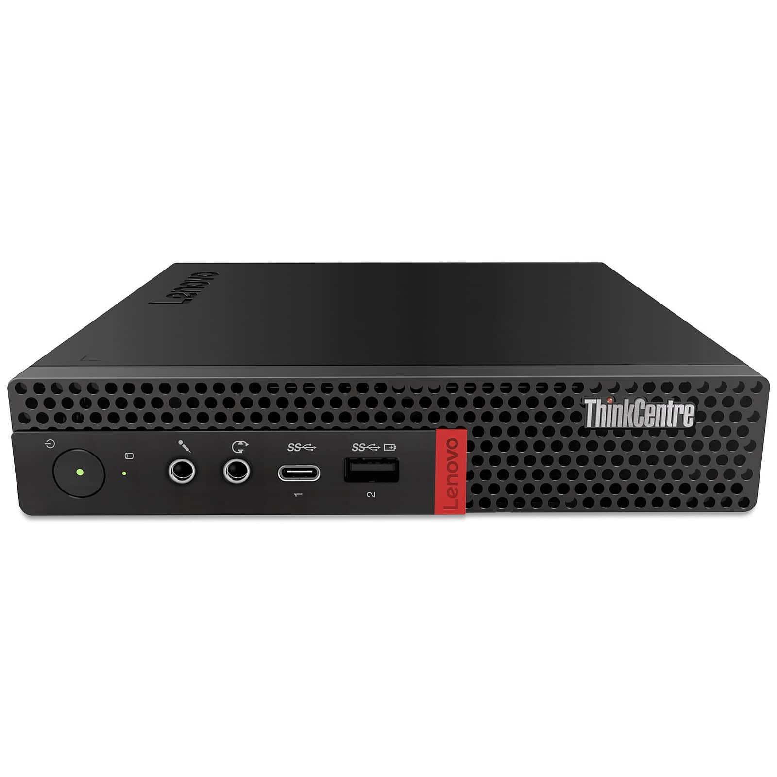 LENOVO ThinkCentre M720q très bon état - 299,00 € LENOVO ThinkCentre M720q très bon état reconditionné disponible sur Label Emmaüs