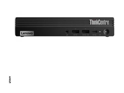 Lenovo ThinkCentre M75q Gen 5 12RQ - Minuscule Ryzen 5 Pro 8500GE / jusqu'à 5 GHz - RAM 8 Go - SSD 256 Go - Radeon 740M - Gigabit Ethernet, IEEE 802.11ax (Wi-Fi 6E), Bluetooth 5.3 - Win 11 Pro - moniteur : aucun - clavier : Français - noir - Lenovo TopS État correct reconditionné disponible sur Fnac