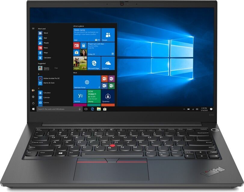 Lenovo ThinkPad E14 G2 i5-1135G7 14" 8 GB 128 GB SSD Rétroéclairage du clavier noir Win 11 Pro FR Bon état Lenovo reconditionné disponible sur Refurbed
