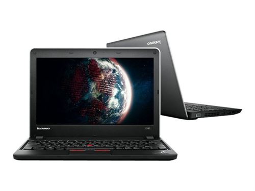 Lenovo ThinkPad Edge E145 20BC - AMD A4 - 5000 - Win 7 Pro 64 bits - Radeon HD 8330 - 4 Go RAM - 500 Go HDD - 11.6" 1366 x 768 (HD) - noir nuit avec une fine bande argentée (sur le côté) - clavier : Allemand État correct Lenovo reconditionné disponible sur Fnac