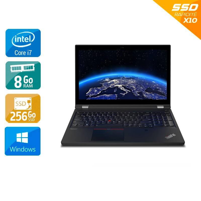 Lenovo ThinkPad P15 Gen 1 15,5'' i7 Gen 10 - 8Go RAM 256Go SSD Windows 11 Bon état Bon état - 407,50 € Lenovo ThinkPad P15 Gen 1 15,5'' i7 Gen 10 - 8Go RAM 256Go SSD Windows 11 Bon état Bon état reconditionné disponible sur Kiatoo