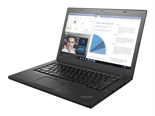 Lenovo ThinkPad T460 20FM - Ultrabook - Intel Core i5 - 6200U / jusqu'à 2.8 GHz - Win 10 Pro 64 bits - HD Graphics 520 - 8 Go RAM - 512 Go SSD - 14" IPS 1920 x 1080 (Full HD) - Gigabit Ethernet - Wi-Fi 5 État correct reconditionné disponible sur Fnac