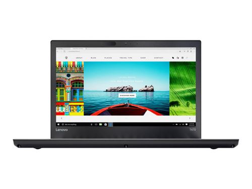 Lenovo ThinkPad T470 20HE - Intel Core i5 - 7200U / jusqu'à 3.1 GHz - Win 10 Pro 64 bits - HD Graphics 620 - 8 Go RAM - 128 Go SSD - 14" IPS 1920 x 1080 (Full HD) - Gigabit Ethernet - Wi-Fi 5 - noir État correct - 199,00 € Lenovo ThinkPad T470 20HE - Intel Core i5 - 7200U / jusqu'à 3.1 GHz - Win 10 Pro 64 bits - HD Graphics 620 - 8 Go RAM - 128 Go SSD - 14" IPS 1920 x 1080 (Full HD) - Gigabit Ethernet - Wi-Fi 5 - noir État correct Lenovo reconditionné disponible sur Fnac