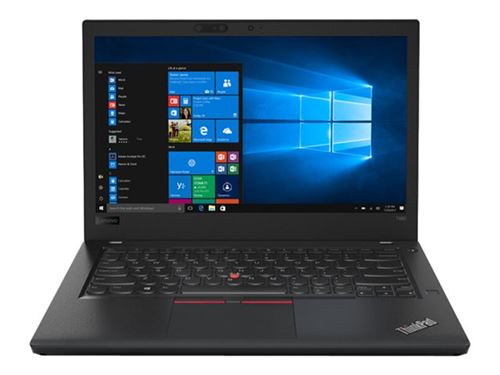 Lenovo ThinkPad T480 20L5 - Intel Core i5 - 8250U / jusqu'à 3.4 GHz - Win 10 Pro 64 bits - UHD Graphics 620 - 16 Go RAM - 256 Go SSD TCG Opal Encryption 2, NVMe - 14" IPS 1920 x 1080 (Full HD) - Gigabit Ethernet - Wi-Fi 5 - noir - clavier : Anglais État correct reconditionné disponible sur Fnac