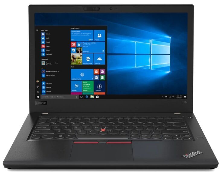 Lenovo ThinkPad T480 i5-8250U 14" 32 GB 1 TB SSD FHD Win 11 Home FR Très bon état Lenovo reconditionné disponible sur Refurbed