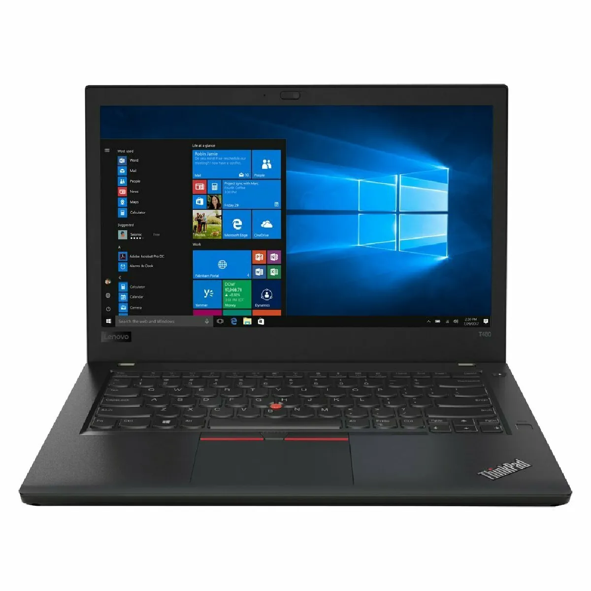 Lenovo ThinkPad T480 - Noir Reconditionné - 333,00 € Lenovo ThinkPad T480 - Noir Reconditionné Lenovo reconditionné disponible sur Rue du Commerce Seconde Vie