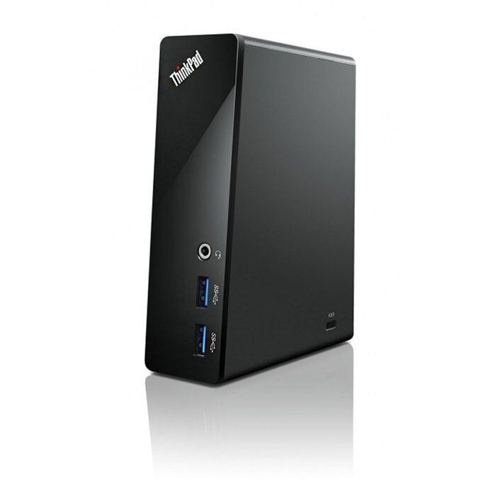 Lenovo ThinkPad USB 3.0 Dock 0A33971 Station d'accueil sans adaptateur secteur Parfait état Lenovo reconditionné disponible sur Refurbed | Dero