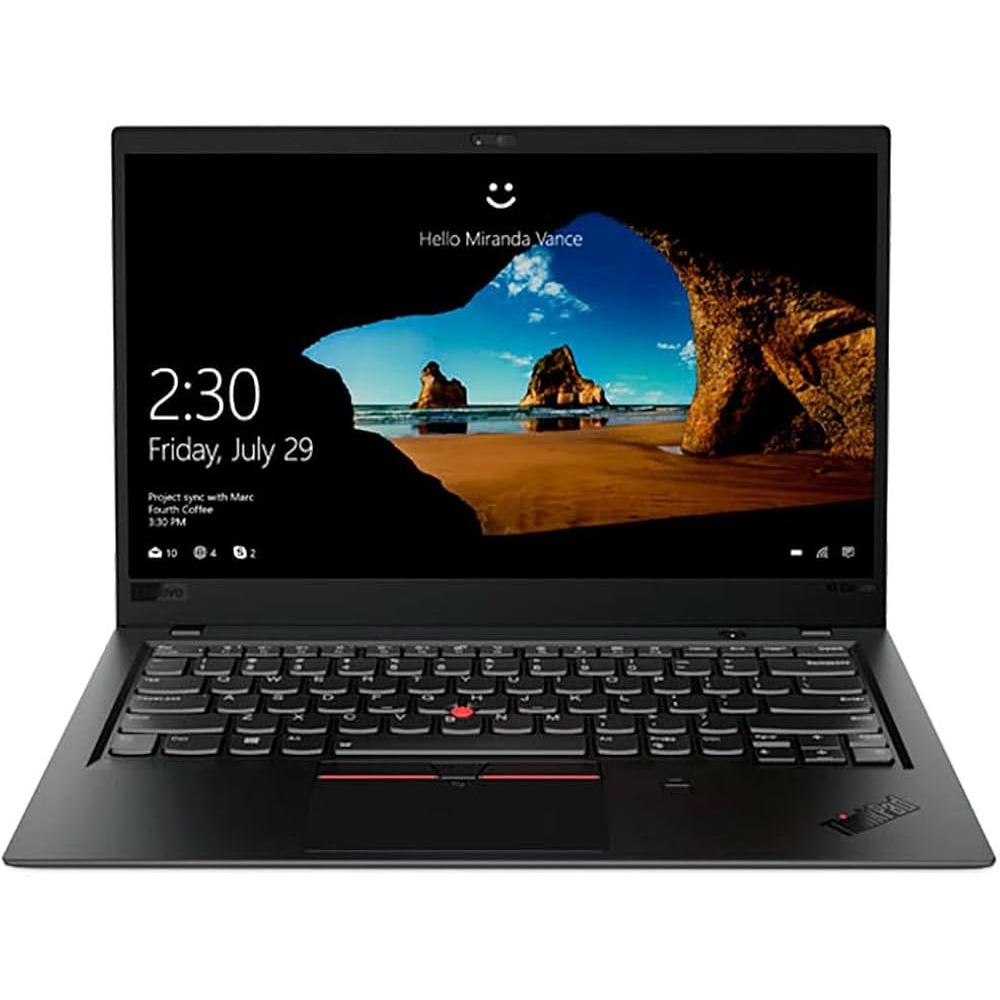 Lenovo ThinkPad X1 Carbon 6th Gen 14"" Core i5 1.6 GHz - SSD 1 To - 8 Go QWERTZ - Allemand Reconditionné Lenovo reconditionné disponible sur Backmarket
