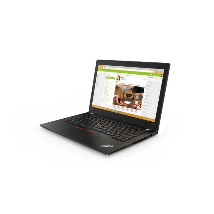 Lenovo ThinkPad X280 8th gen Intel® Core™ i5 1.70 GHz 31.8 cm (12.5) 1920 x 1080 pixels 8 GB 256 GB Reconditionné - 189,00 € Lenovo ThinkPad X280 8th gen Intel® Core™ i5 1.70 GHz 31.8 cm (12.5) 1920 x 1080 pixels 8 GB 256 GB Reconditionné Lenovo reconditionné disponible sur Cdiscount Seconde Vie