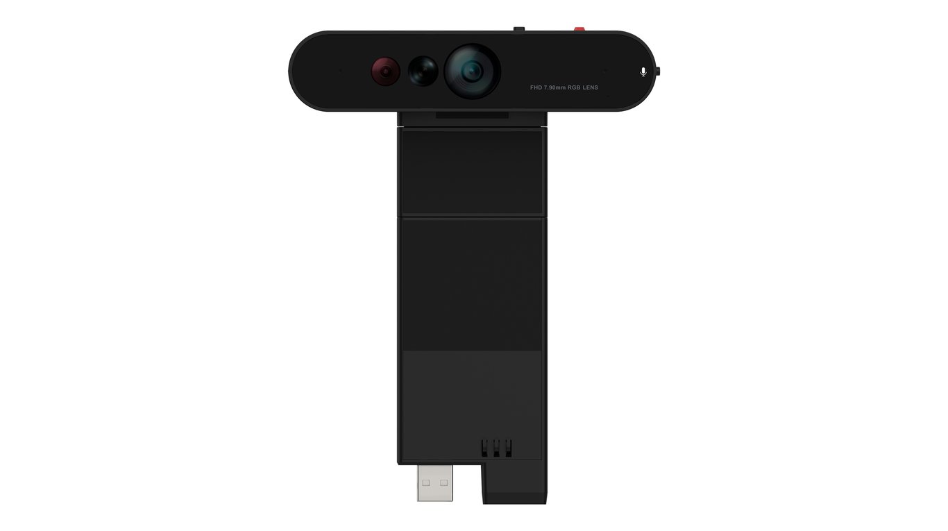 Lenovo ThinkVision MC60 webcam 1920 x 1080 pixels USB 2.0 Noir - Excellent état Parfait état Lenovo reconditionné disponible sur Pixmania