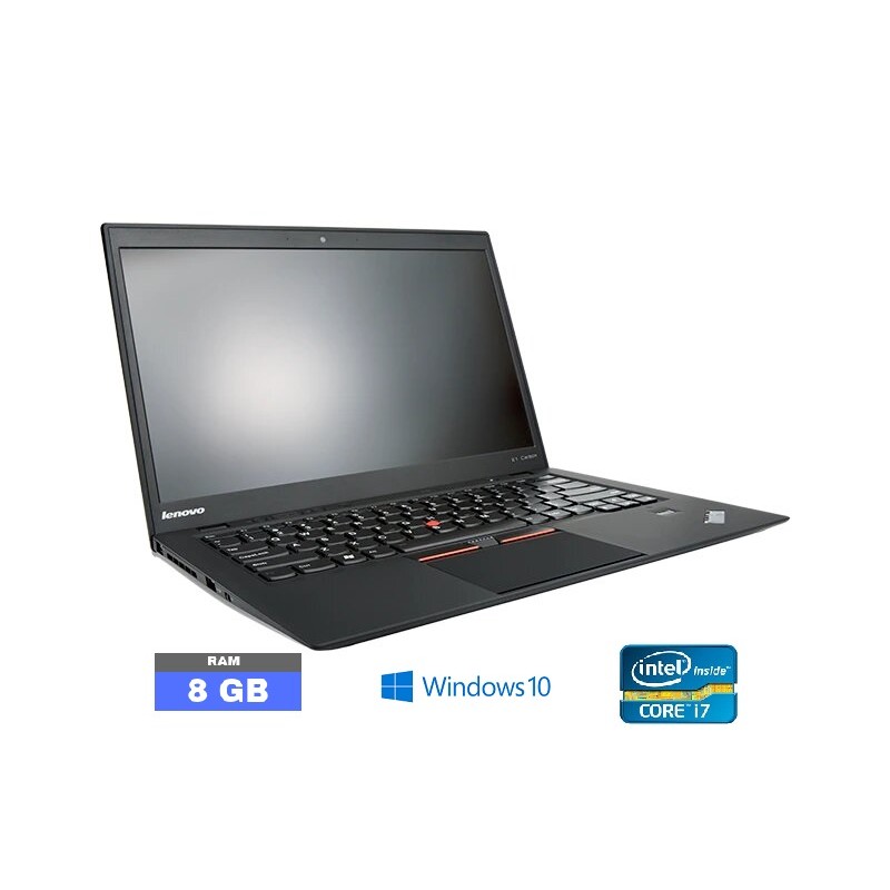 Acheter LENOVO X1 CARBON Core I7 - GRADE B - Windows 11 - Ram 8 Go - SSD 250 Bon état - 299,00 € | Dero LENOVO X1 CARBON Core I7 - GRADE B - Windows 11 - Ram 8 Go - SSD 250 Bon état reconditionné disponible sur PC-PORTABLE.NET | Dero
