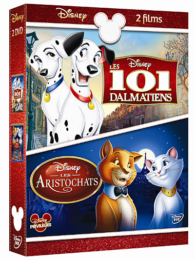 Les 101 dalmatiens - Les Aristochats - Coffret État correct reconditionné disponible sur Fnac