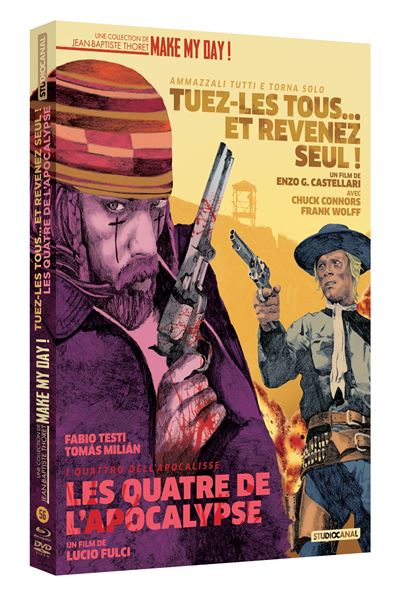 Les 4 de l'Apocalypse / Tuez-les tous... et revenez seul ! Combo Blu-ray DVD État correct reconditionné disponible sur Fnac