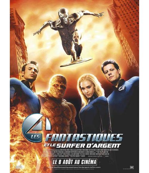 Les 4 Fantastiques Et Le Surfer D'argent (4: Rise Of The Silver Surfer) - AFFICHE CINEMA ORIGINALE État correct reconditionné disponible sur Fnac