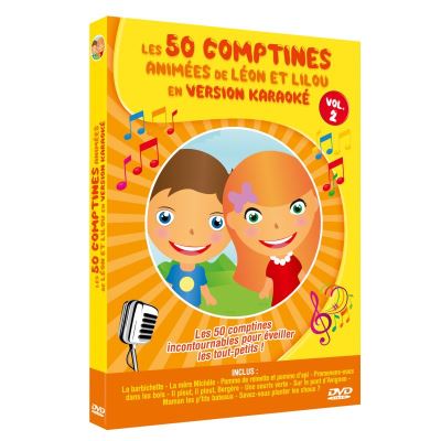 Les 50 comptines animées de Léon et Lilou Karaoké Volume 2 DVD État correct reconditionné disponible sur Fnac