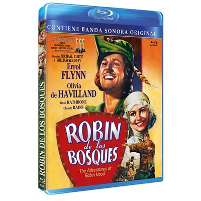 Les aventures de Robin des Bois (1938) (The Adventures of Robin Hood) État correct reconditionné disponible sur Fnac